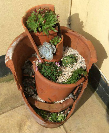 Fairy/Mini garden finished project